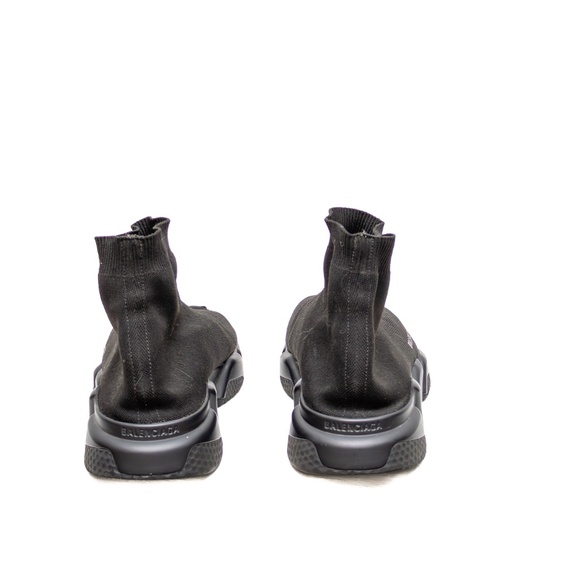 Balenciaga Speed Trainer 2.0 Black Knit Sock Sneakers – Estimated Size US 11 - Picture 9 of 10